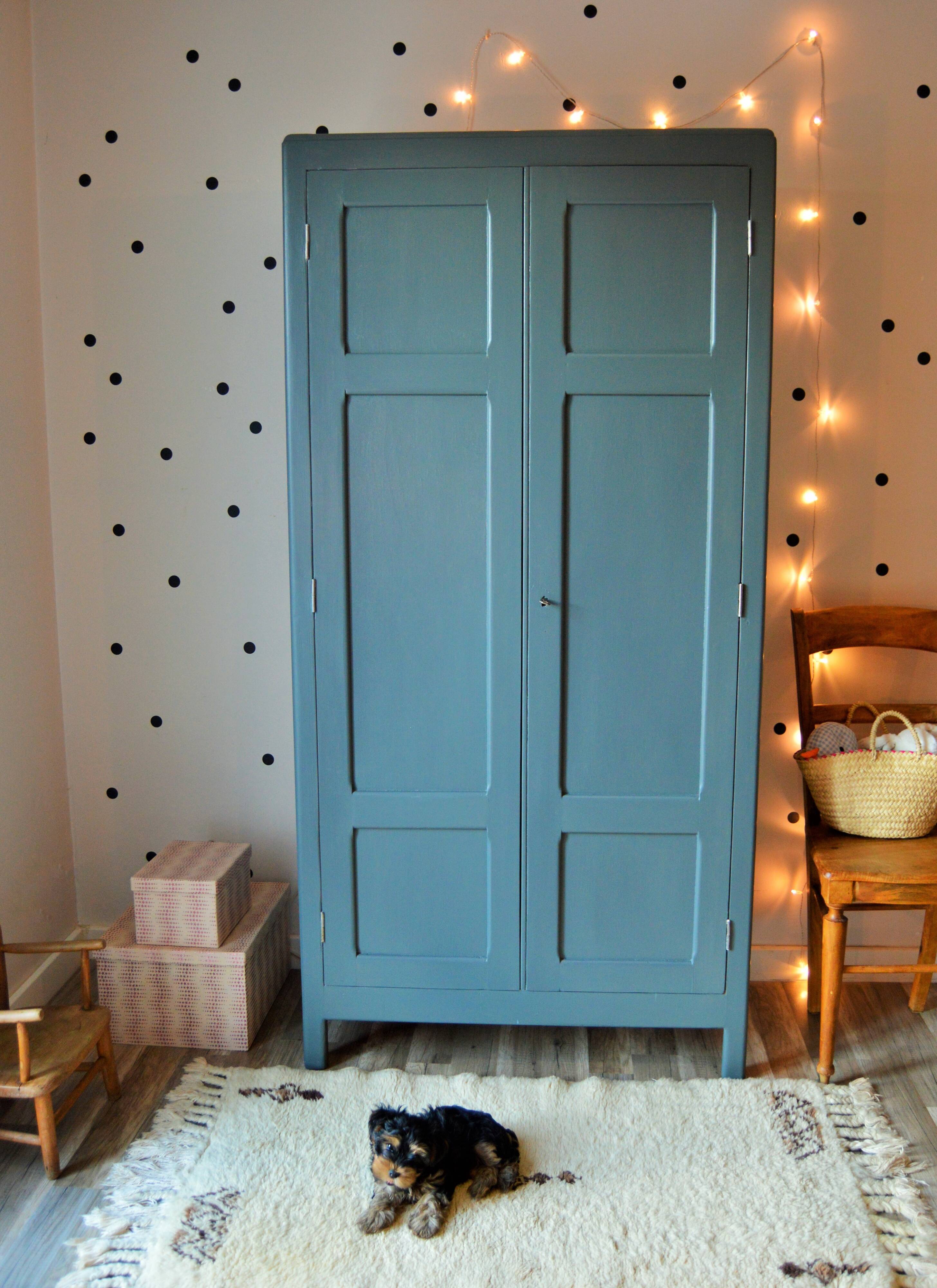 Cabinet vintage old locker room