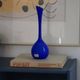 Vintage 1960s Swedish Sommerso Glass Vase By Lindshammar.