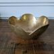 Brass flower cup