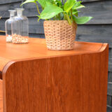Sideboard  curved White & Newton clear teak