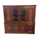 Stained oak vessel
