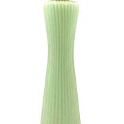 Mid-century modern green Murano glass Table lamp, Barovier & Toso style  Italy, 1940s