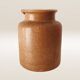 Set of five stoneware mustard pots