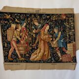 "The Harvest" handmade tapestry from the 20th century