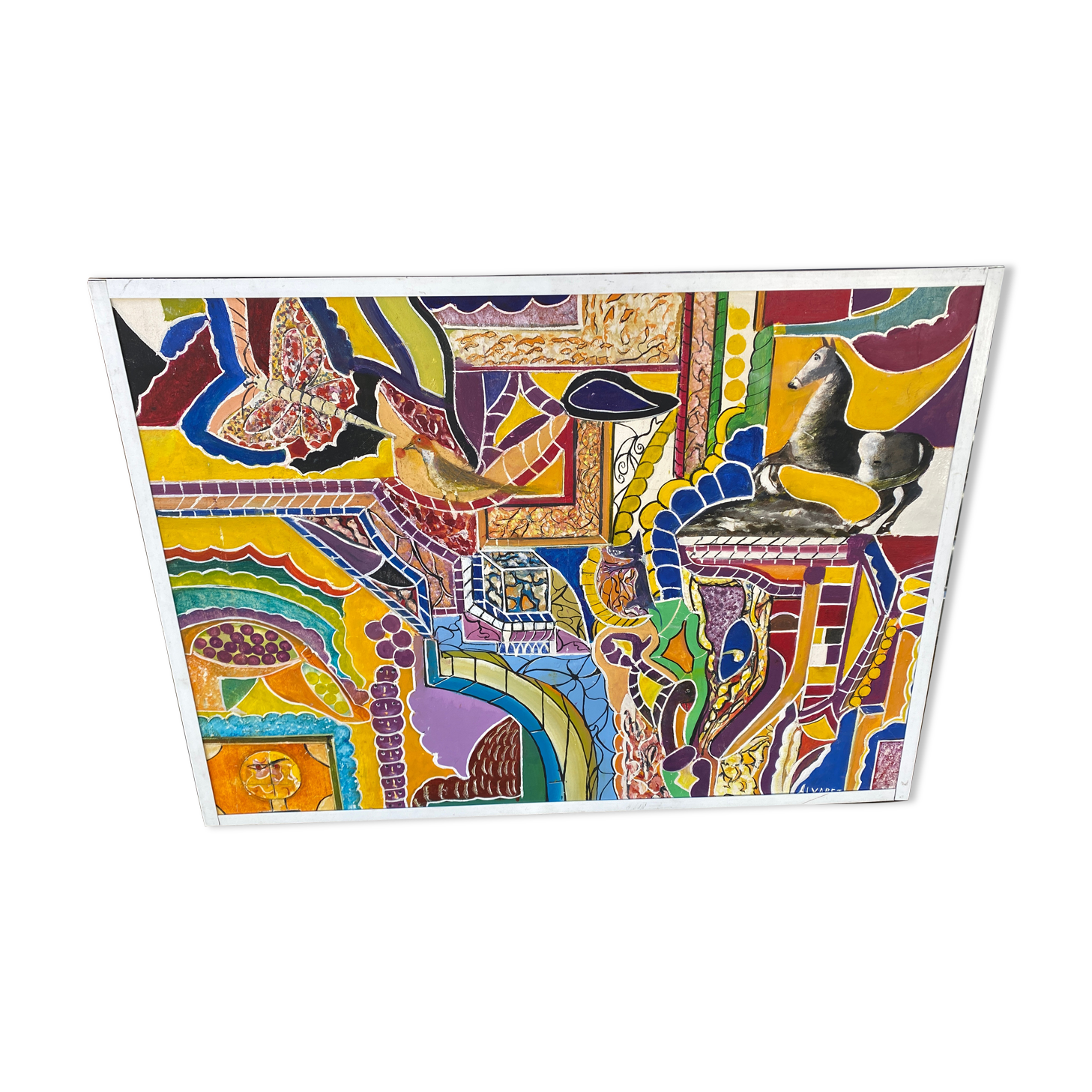 Spanish abstract painting