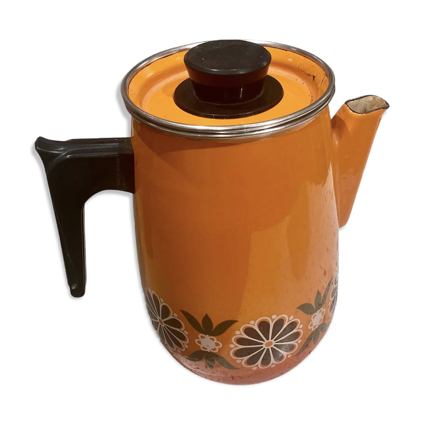 Vintage coffee maker 60 in metal