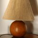 Lampe bois avec abat-jour corde 400mm