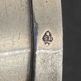 Solid silver towel ring punch minerva denise xxe