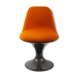 Orange and Brown Orbit Chair by Farner & Grunder for Herman Miller