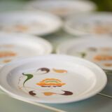 Bavaria dessert plates