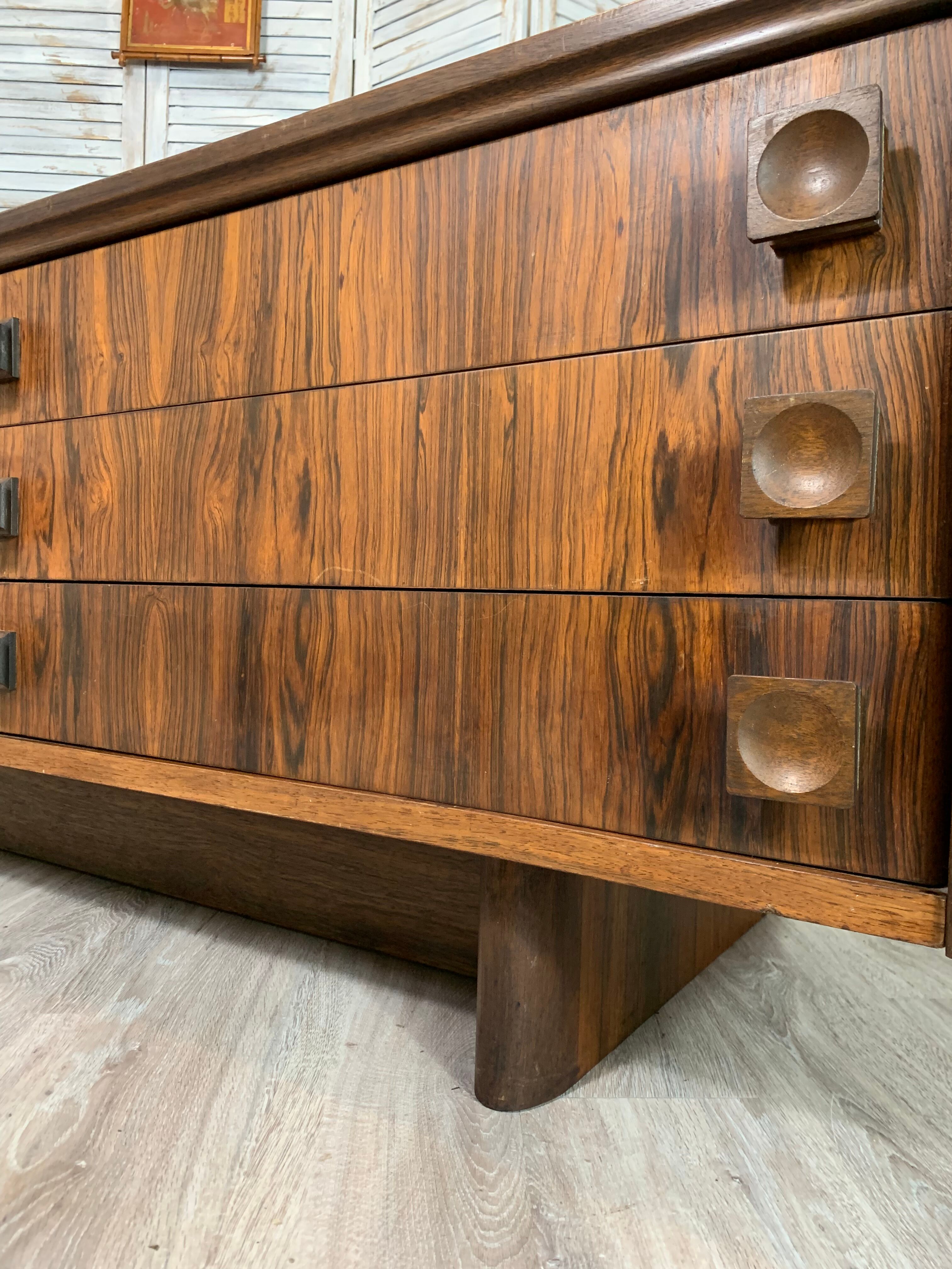 Scandinavian rosewood row 1960