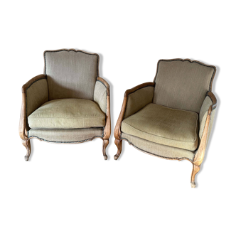 Bergère classique de style Louis XV - Élégance intemporelle