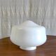 Industrial style opaline lampshade - mid-20th century