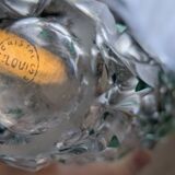 Saint-Louis cut green crystal vase – Tableware & decoration