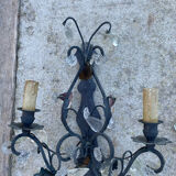 Pair of tassel sconces