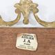 Vintage mirror signed Création Atelier J.A Paris – Registered model, silvering