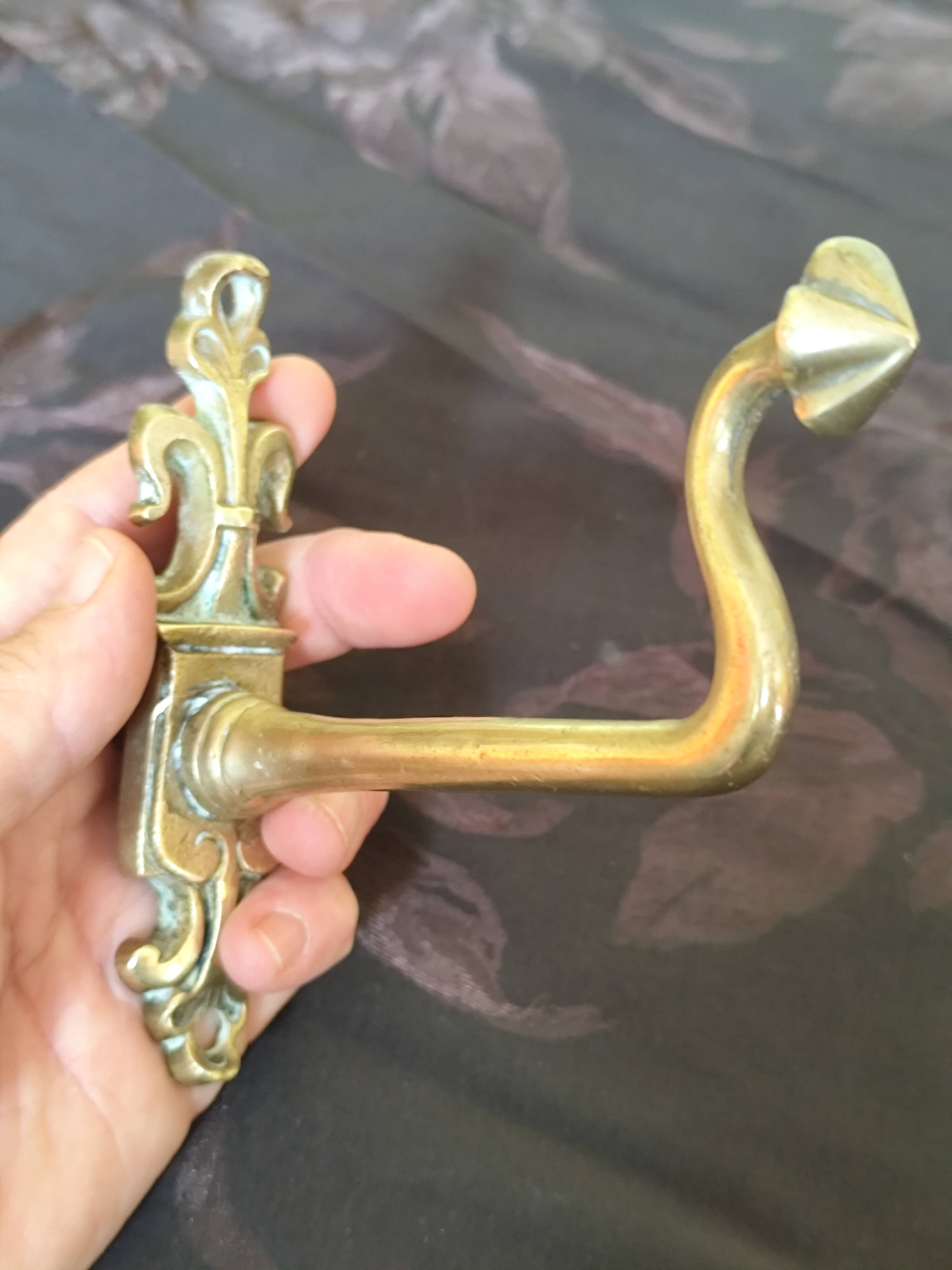 Antique bronze coat rack - hat hook