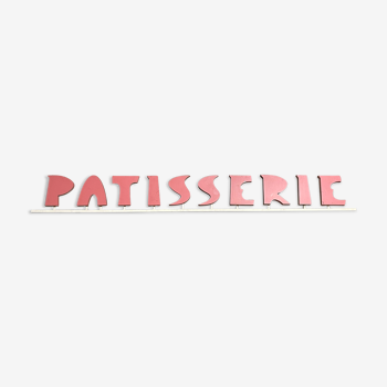 Former sign "Patisserie"