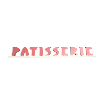 Former sign "Patisserie"