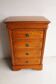 Small antique chest of drawers with 4 drawers.