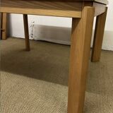 Maison Regain solid elm extendable dining table
