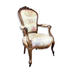 Fauteuil ancien en bois