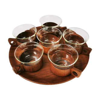 Tea and coffee set, Schott & Gen Mainz Jena Glas, Germany, 1970s