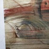 Lithograph 1/10 signed Bernard Ledein - 1986