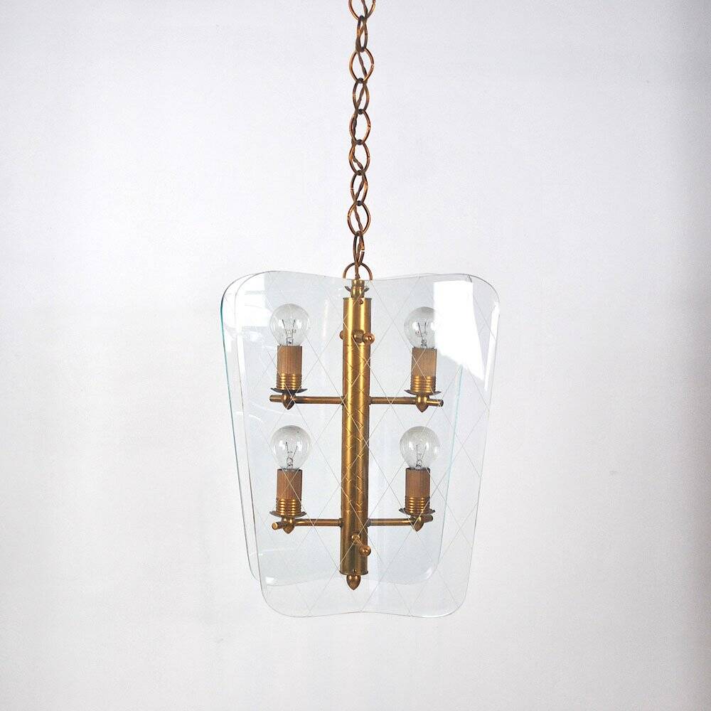 Vintage ceiling lamp, 1940s