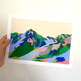 Les Orres - limited edition art print (A3)