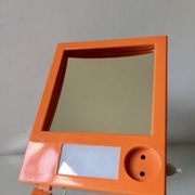 Miroir de courtoisie du milieu du siècle design danois