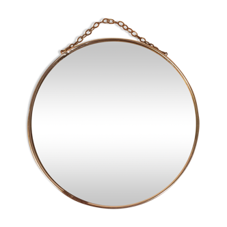 Magnifiing double-sided barber mirror