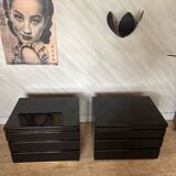 Pair of JC Mahey bedside tables