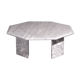 Coffee table made of marble, 8 corners