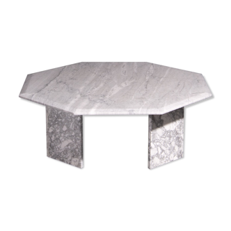 Coffee table made of marble, 8 corners