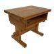 Vintage bedside table side table pinewood 70's design
