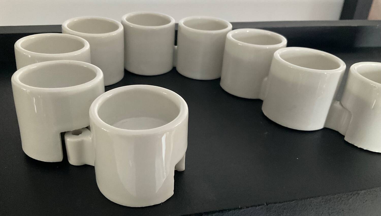 Series of 12 Elhén Johansson candlesticks for Ikea