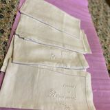 Set of linen towels