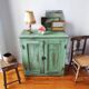 Old Parisian style sideboard with aged patina