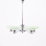 Art Deco chandelier from Poland, 1950s