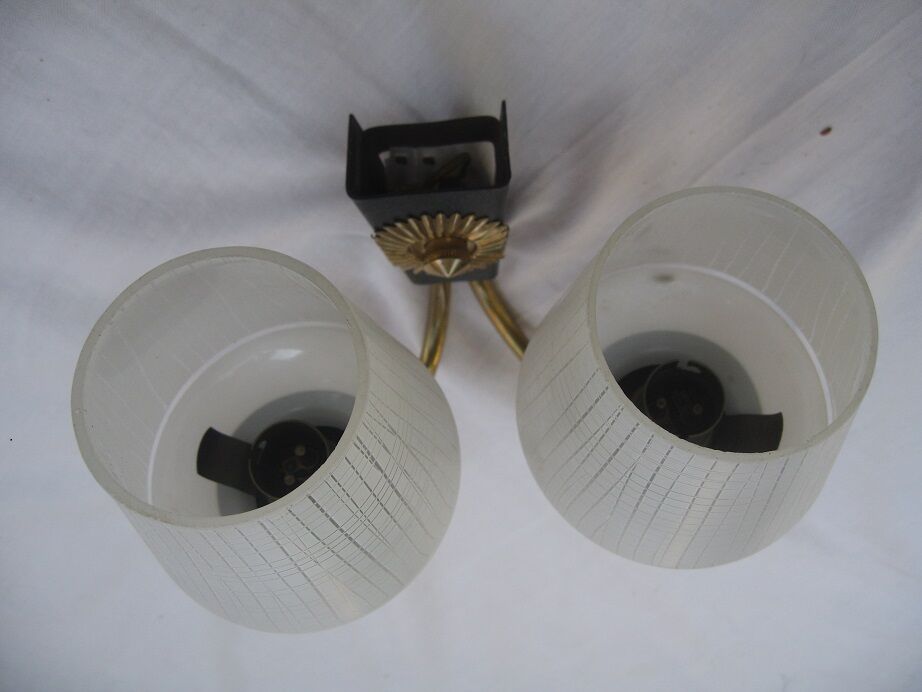 Pair of 60s wall sconces