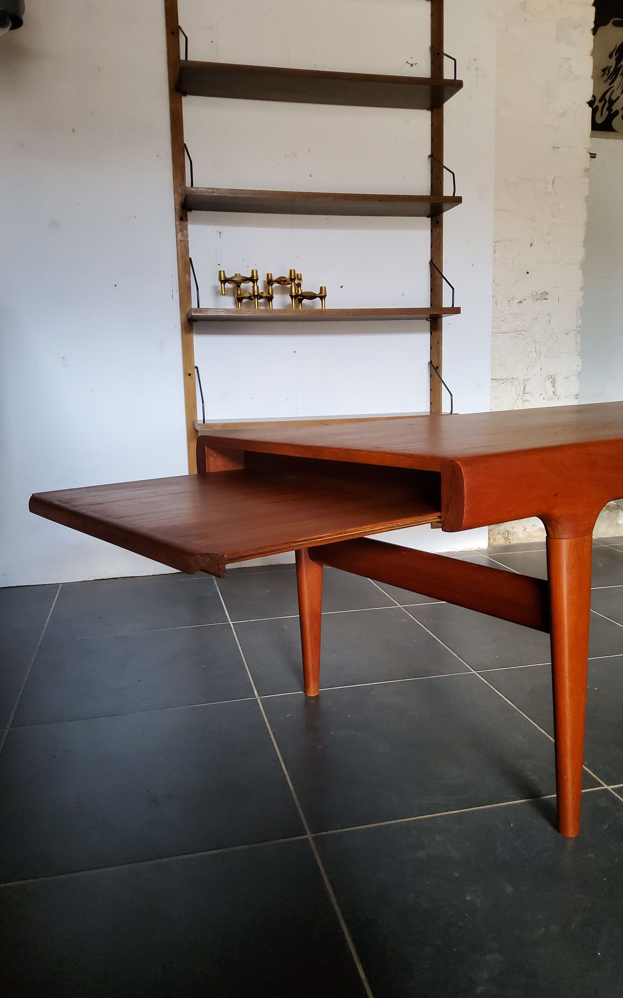 Johannes Andersen teak coffee table for Uldum Møbelfabrik