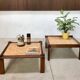 Brutalist Farmer Side Tables  by Gerd Lange for Bofinger, Germany 1960s