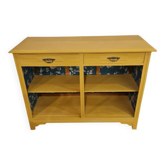 Yellow sideboard