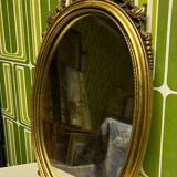 Golden mirror 74x38x3