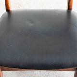 Dining chairs 'model 60' by Hennig Kjaernulf for Bruno Hansen, Denmark 1960