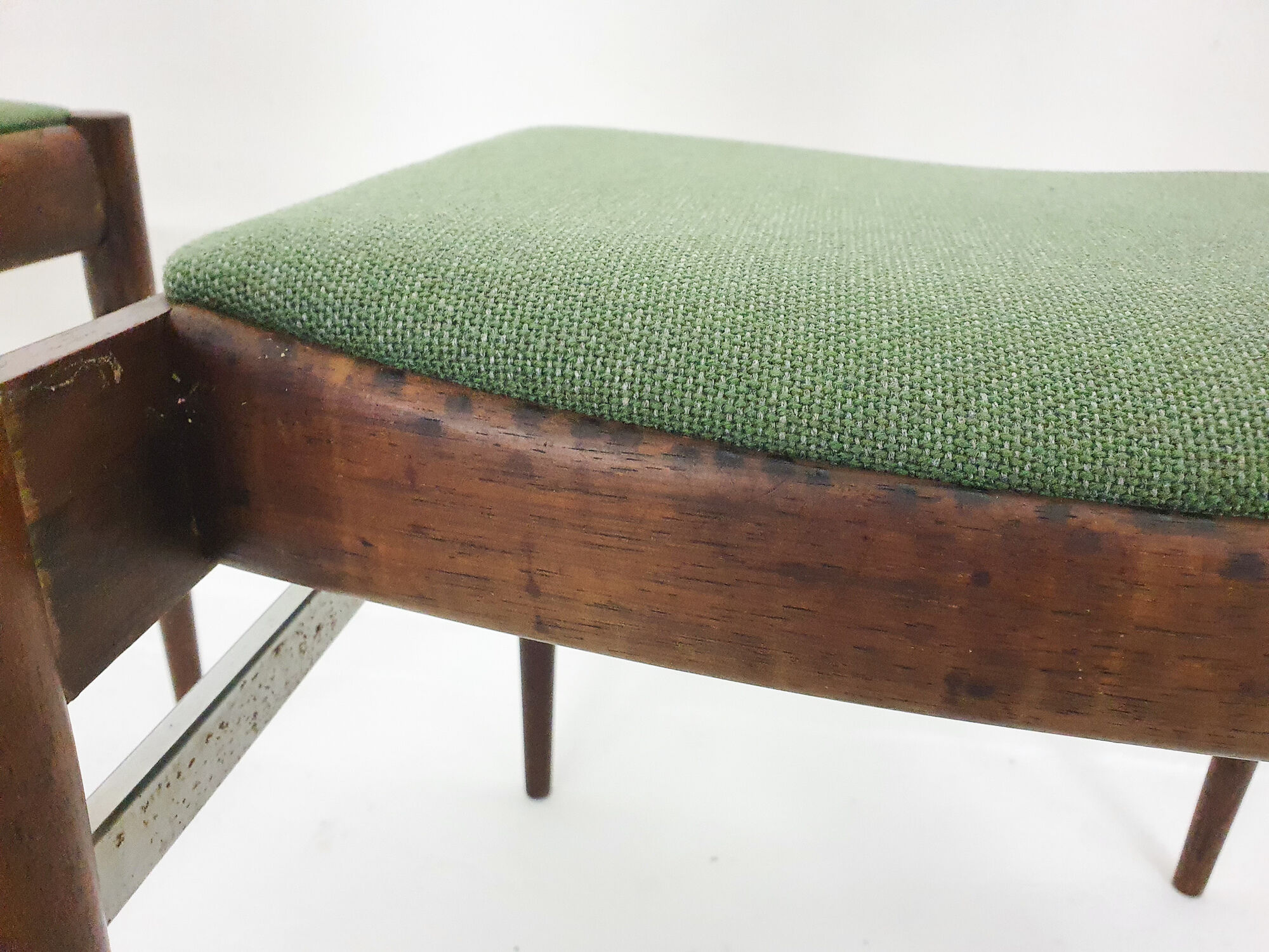 Set of four rosewood awa dining chairs, the netherlands 1960's