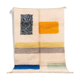 Tapis berbère en laine a motifs colorés taille 150/250 cm