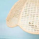 Swedish suspended lamp in bohemian strap.