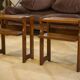 Pair of bedside tables by Guillerme and Chambron for "Votre Maison" 1960s